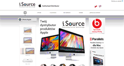 Desktop Screenshot of isource.pl